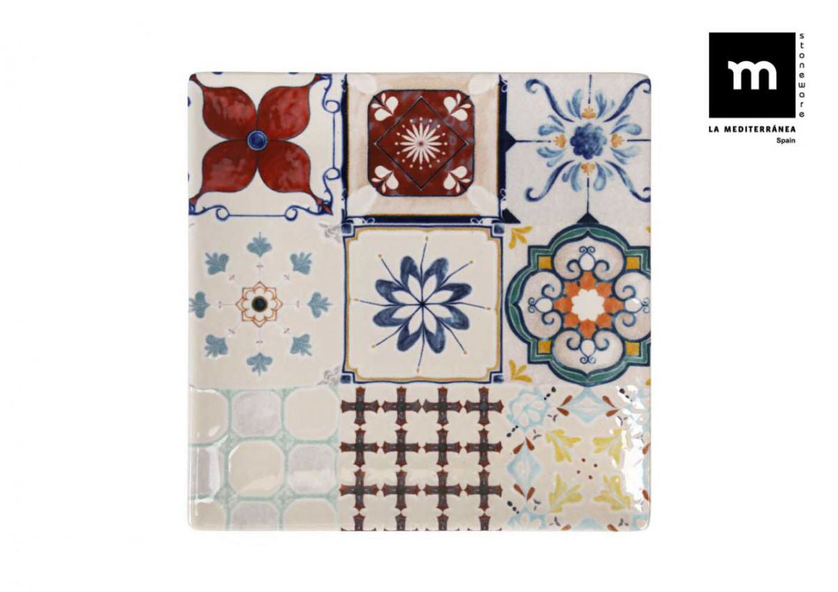 Farfurie desert LA MEDITERRANEA Lore, 18 cm, portelan