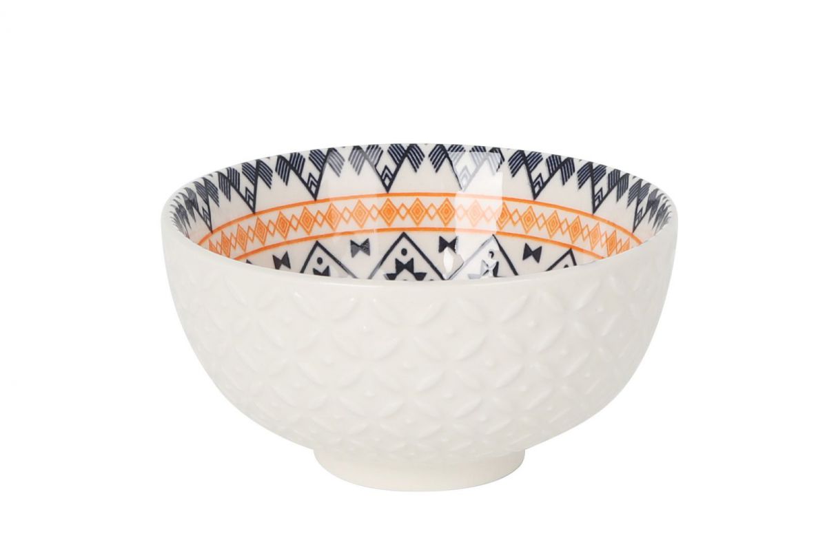 Set de boluri japoneze LA MEDITERRANEA, 11,5x6cm, porțelan, 6 buc.