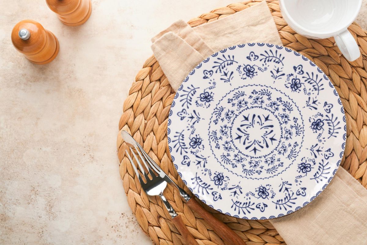 Farfurie desert LA MEDITERRANEA Blur, 20 cm, portelan