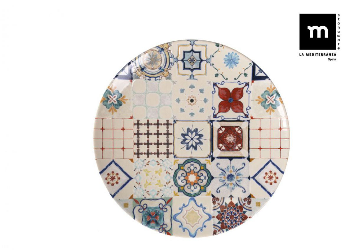 Farfurie desert LA MEDITERRANEA Lore, 20 cm, portelan