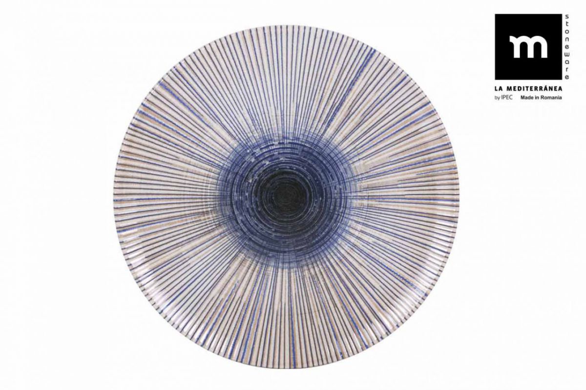 Farfurie principală LA MEDITERRANEA Irys, 26 cm, porțelan