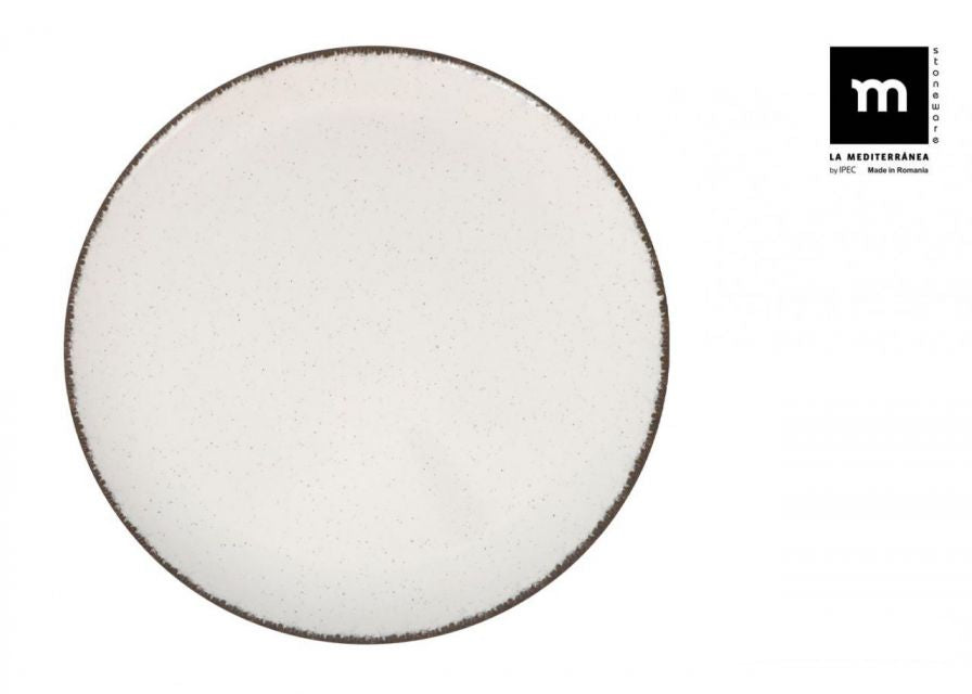 Plato rotund LA MEDITERRANEA Anllo, 33 cm, portelan