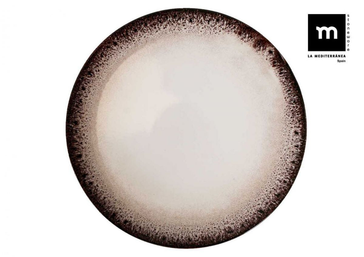 Platou rotund LA MEDITERRANEA Barx, 33 cm, porțelan