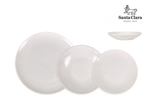 Set de cină Santa Clara Coruña, 12 piese, porțelan