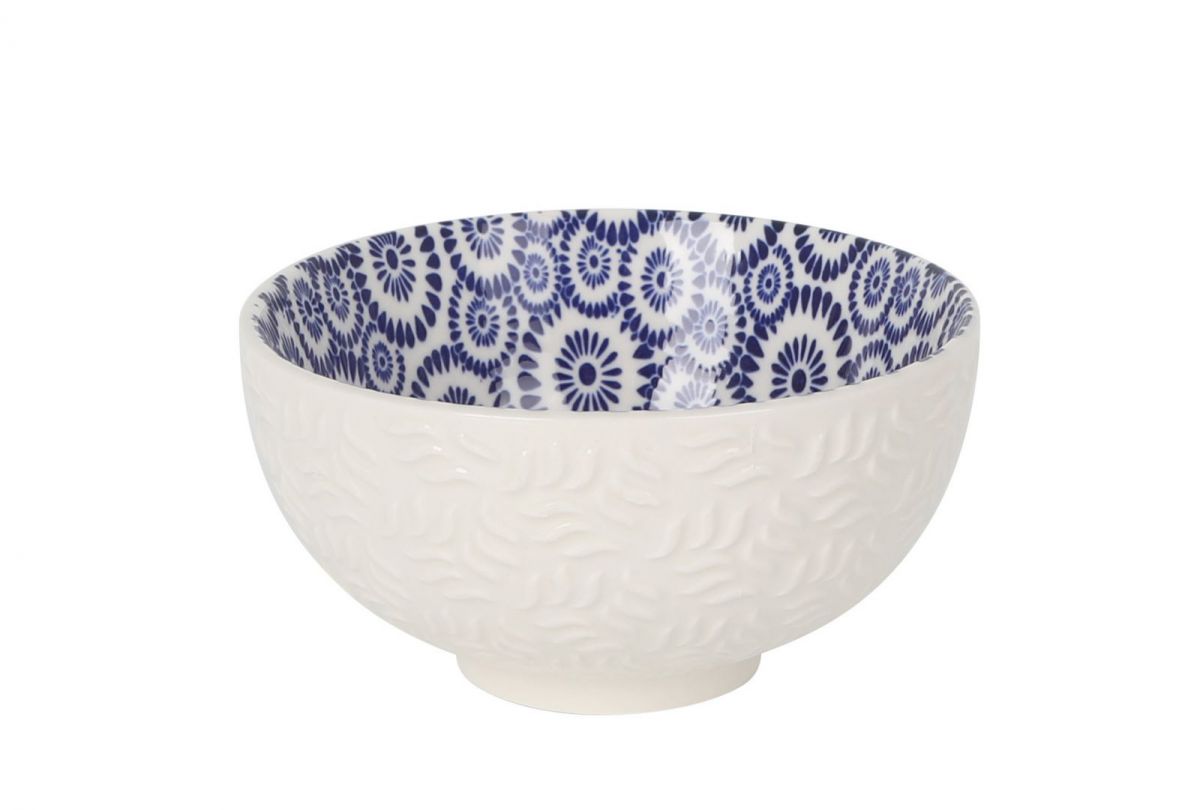 Set de boluri japoneze LA MEDITERRANEA, 11,5x6cm, porțelan, 6 buc.