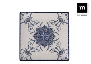 Farfurie pentru desert LA MEDITERRANEA Rosetta, 18x18 cm, Porțelan