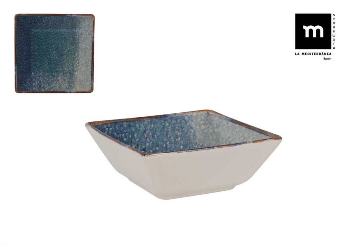 Bol adânc LA MEDITERRANEA Albal, 13x13 cm, porțelan