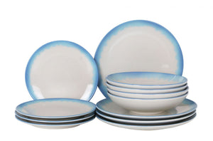 Set de masă LA MEDITERRANEA Ibiza, 12 piese, porțelan