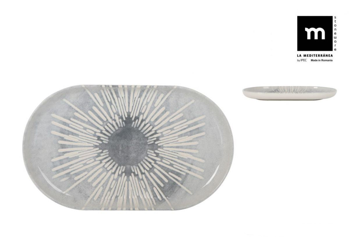 Farfurie LA MEDITERRANEA Ivar, 25x15 cm, portelan