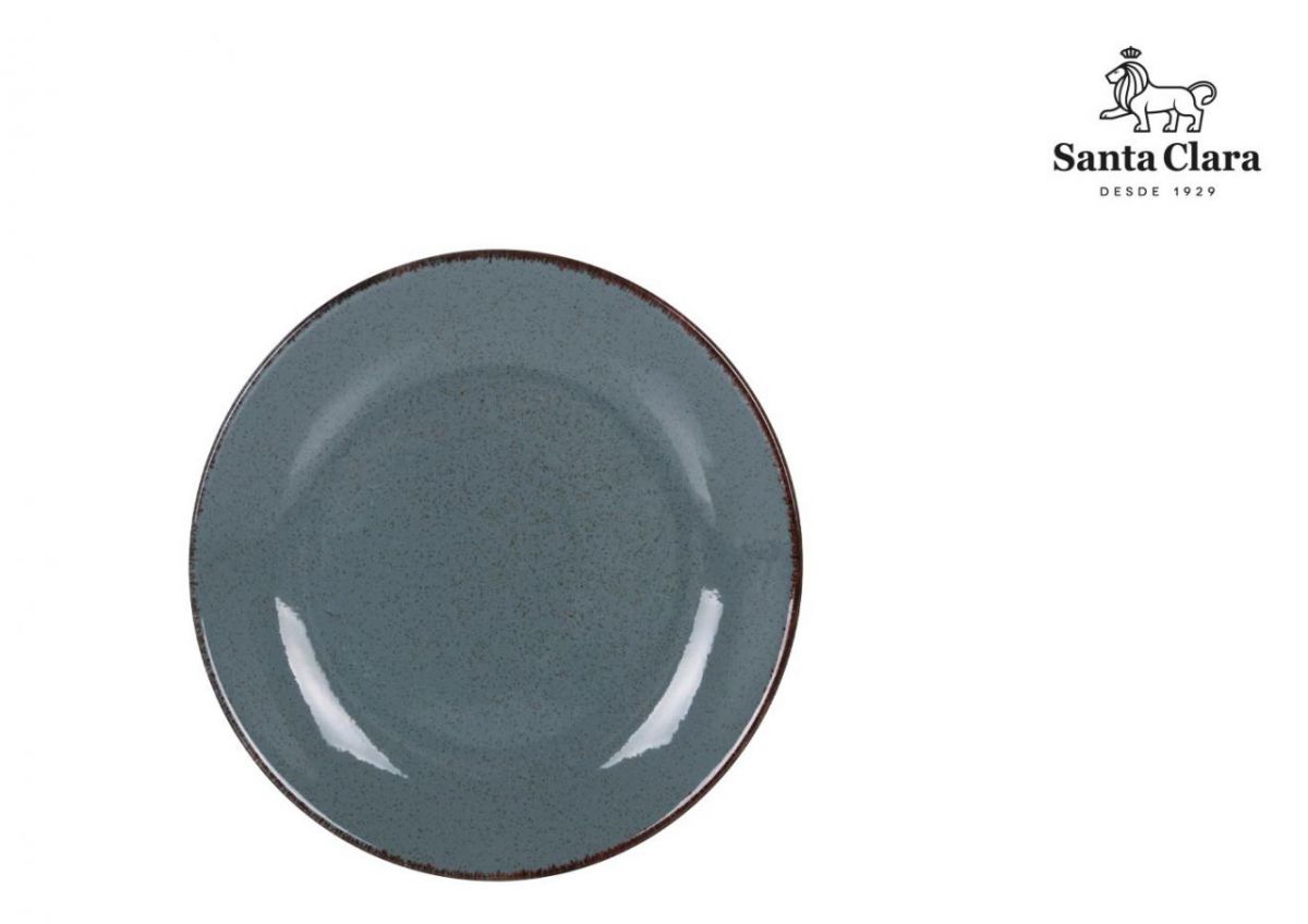 Farfurie desert Santa Clara Azul, 21 cm, porțelan