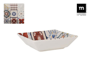Bol adânc LA MEDITERRANEA Lore, 18x18 cm, porțelan
