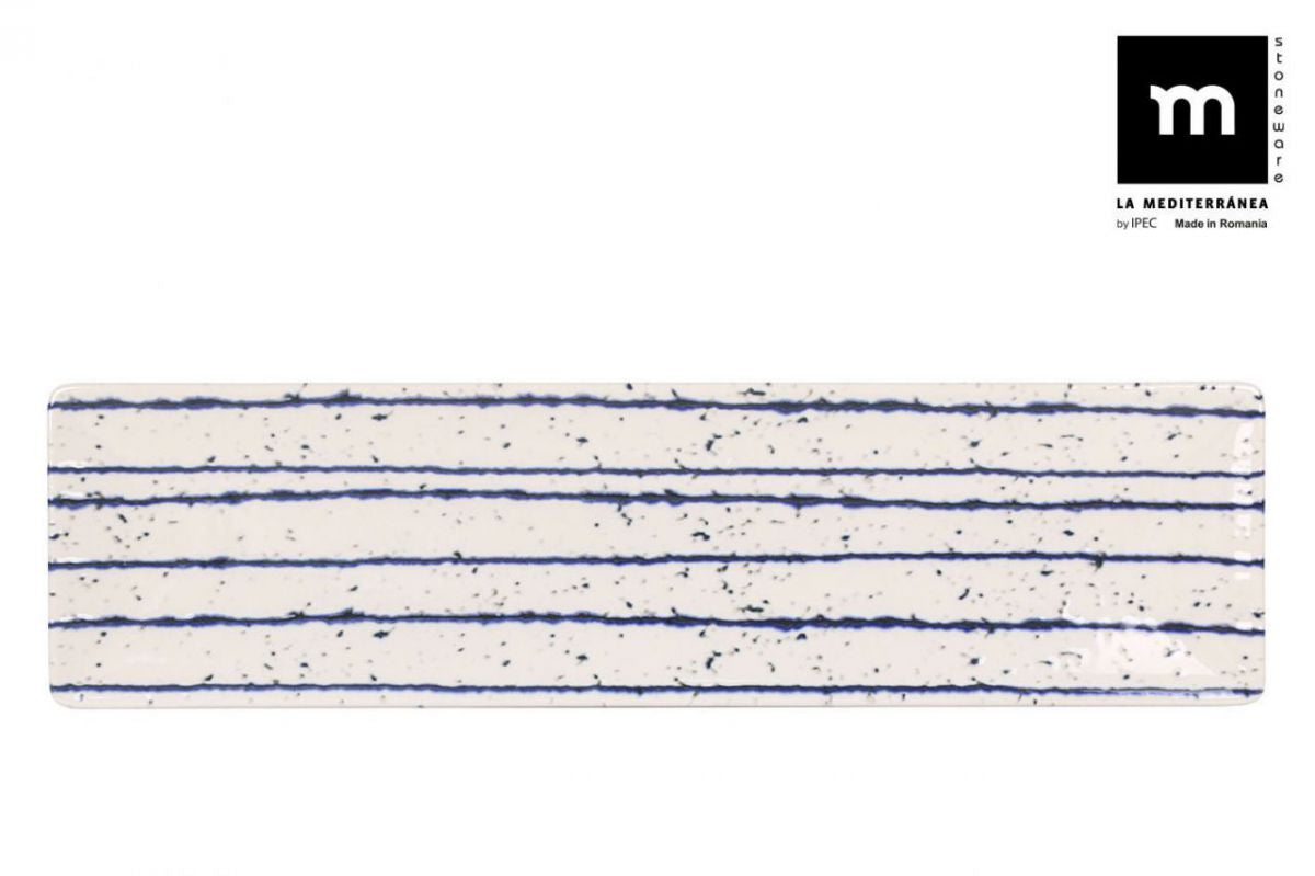 Farfurie LA MEDITERRANEA Arago, 30x8 cm, portelan