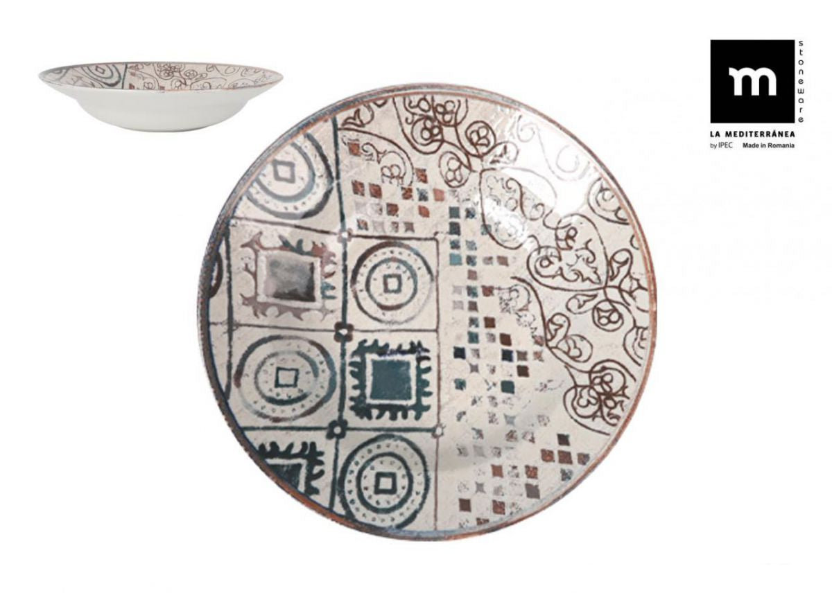 Farfurie adanca LA MEDITERRANEA Grecia, 29 cm, portelan