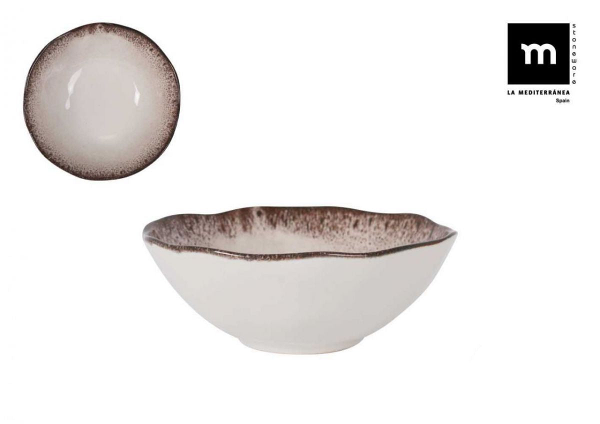 Bol adânc LA MEDITERRANEA Barx, 16 cm, porțelan