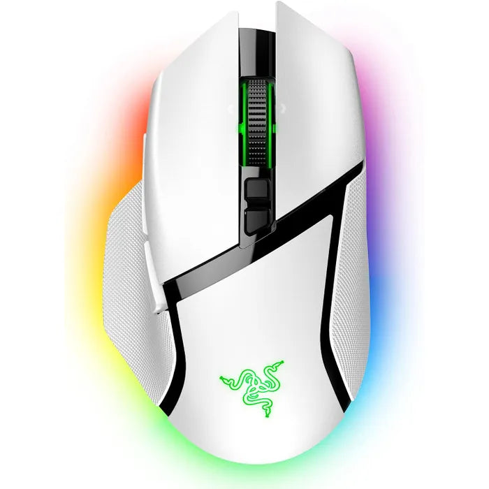 Mouse de gaming wireless Razer Basilisk V3 PRO, 30k DPI, alb