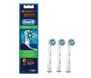 Cap de periuță de dinți electrică Oral-B CrossAction CleanMaximiser EB50-3, 3 bucăți