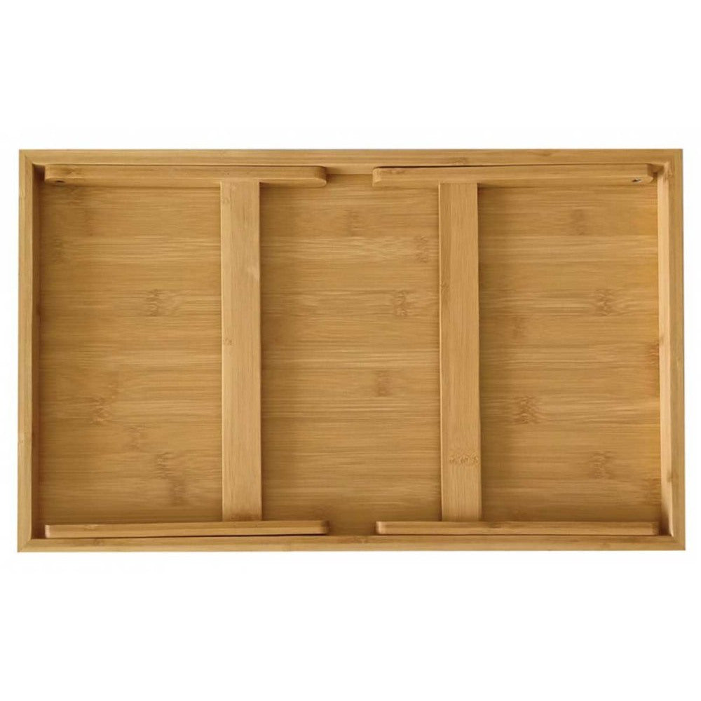 Noptieră din bambus KingHoff 1502, 50x30x7 cm, pliabilă