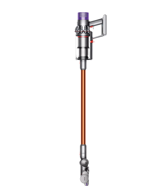 Aspirator vertical Dyson V10 Absolute 44888301, 525W, 29.4V, 0.76 l, Autonomie 60 min, Gri/Portocaliu