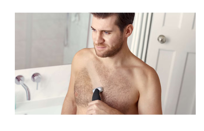 Aparat de tuns corporal Philips BG5020/15, Durată de viață a bateriei de până la 60 de minute, Încărcare 1 oră, Accesoriu pentru spate