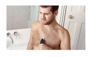 Aparat de tuns corporal Philips BG5020/15, Durată de viață a bateriei de până la 60 de minute, Încărcare 1 oră, Accesoriu pentru spate