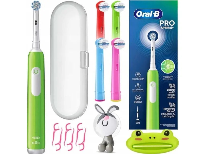 Periuță de dinți electrică Oral-B Pro Junior 743027, Multicoloră