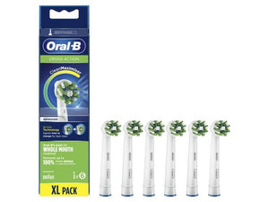 Cap de periuță de dinți electrică Oral-B Cross Action EB50-6, CleanMaximiser, 6 buc.