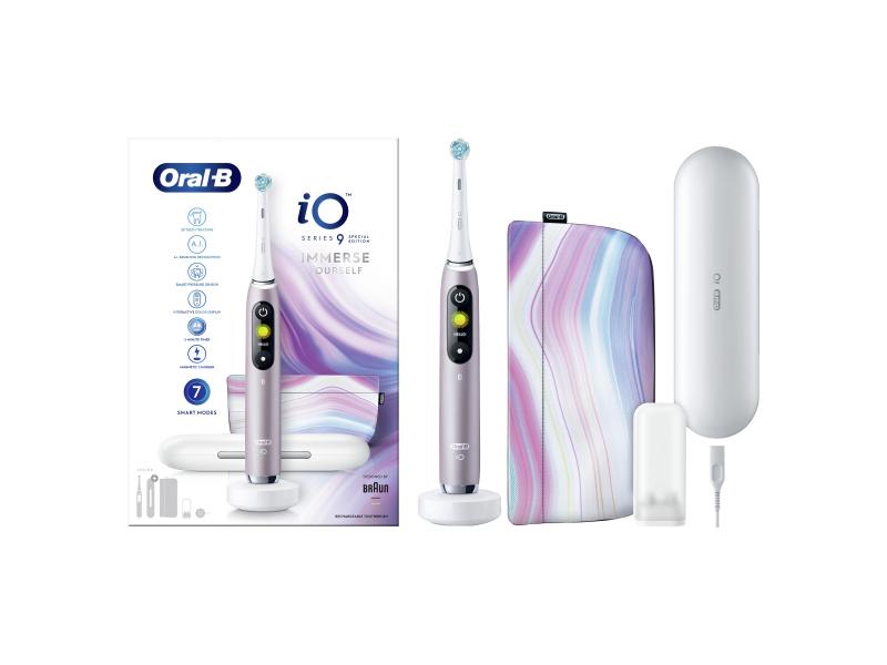Periuță de dinți electrică Oral-B io-9 Ediție Specială, Roz