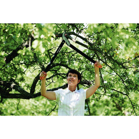 Foarfece de grădină cu mecanism dințat și lame intersectate Fiskars L77, 686 mm, 1046 g