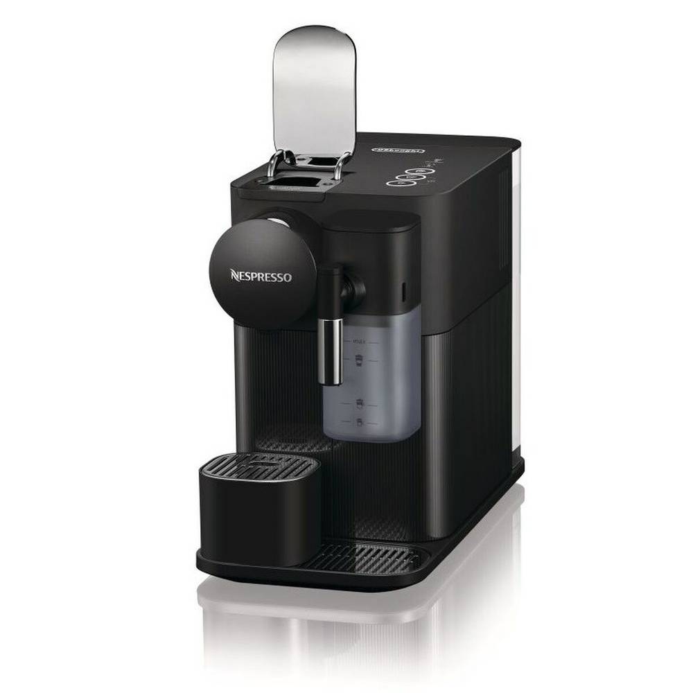 Espressor DeLonghi EN510.B Lattissima One Evo, Capsule, 1450W, 19 bare, Negru