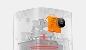 Friteuză Xiaomi Mi Smart Air BHR4849EU, 1500W, 3,5 l, 8 programe, Alb