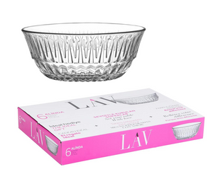 Set de boluri LAV Alinda, 215 ml, 6 buc.