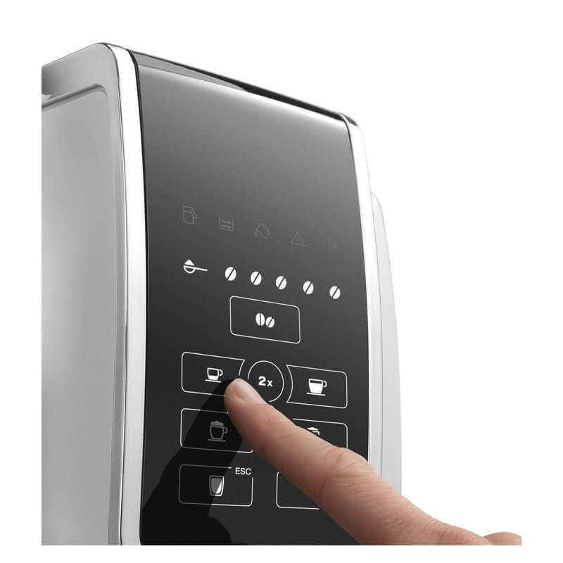 Espressor DeLonghi Dinamica ECAM 350.50.SB 1450 W, 15 bar, 300 g 1,8 L, Argintiu