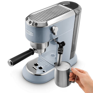 Aparat de cafea Delonghi Dedica Arte EC785 AE, 1 L, 1300 W, 15 bar, Albastru