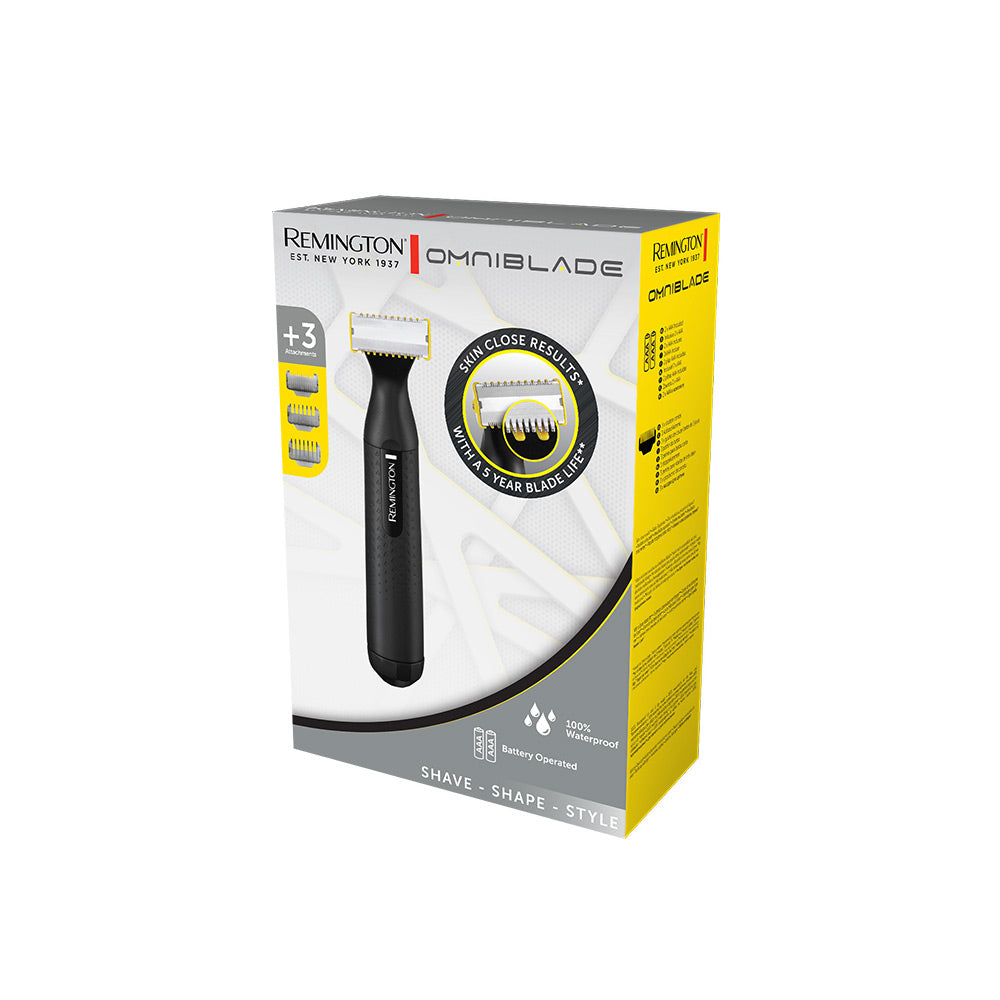 Aparat de tuns facial Remington HG1000 Omniblade, autonomie de până la 30 de minute, 100% rezistent la apă