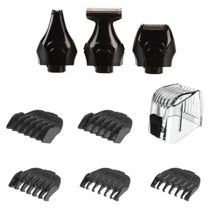 Set de tuns Remington PG6030, fără fir, 4 capete, 2 piepteni, auto-ascuțire