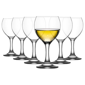 Set pahare pentru vin roșu LAV Misket, 330 ml, 6 buc