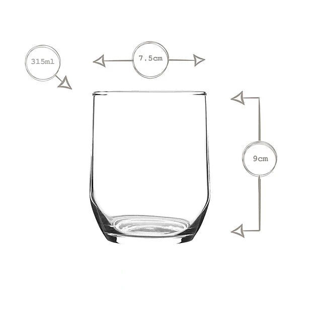 Set de pahare whisky LAV Sude, 315 ml, 6 buc.