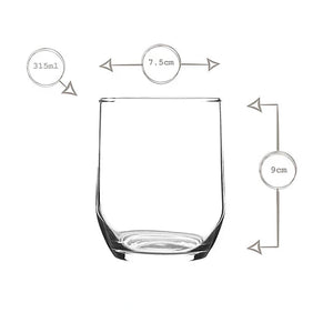 Set de pahare whisky LAV Sude, 315 ml, 6 buc.