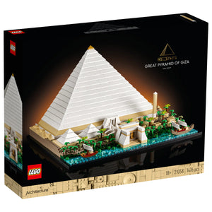LEGO® Architecture - Marea Piramidă din Giza 21058, 1476 de piese