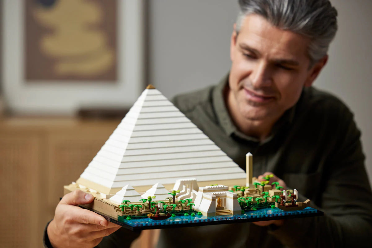 LEGO® Architecture - Marea Piramidă din Giza 21058, 1476 de piese