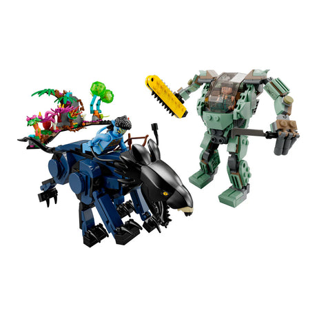 LEGO® Avatar Neytiri și Thanator vs. Robot AMP Quaritch 75571, 560 de piese