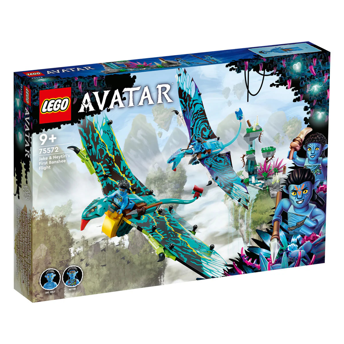 LEGO® Avatar Primul Zbor cu Banshee-ul lui Jake și Neytiri 75572, 572 de piese