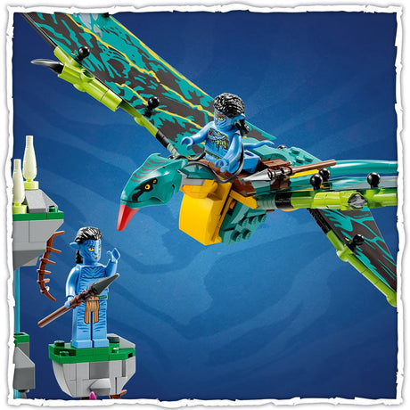 LEGO® Avatar Primul Zbor cu Banshee-ul lui Jake și Neytiri 75572, 572 de piese