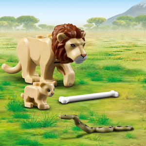 LEGO® City - Jeep de salvare a faunei sălbatice off-road 60301, 157 de piese