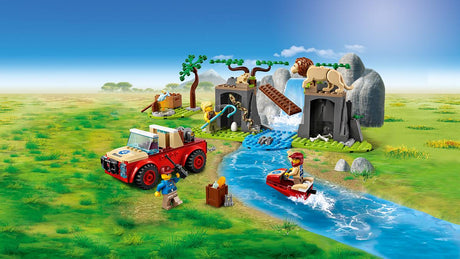 LEGO® City - Jeep de salvare a faunei sălbatice off-road 60301, 157 de piese