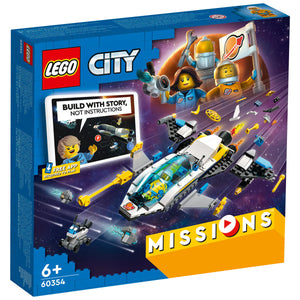 LEGO® City - Misiuni spațiale de explorare a planetei Marte 60354, 298 de piese