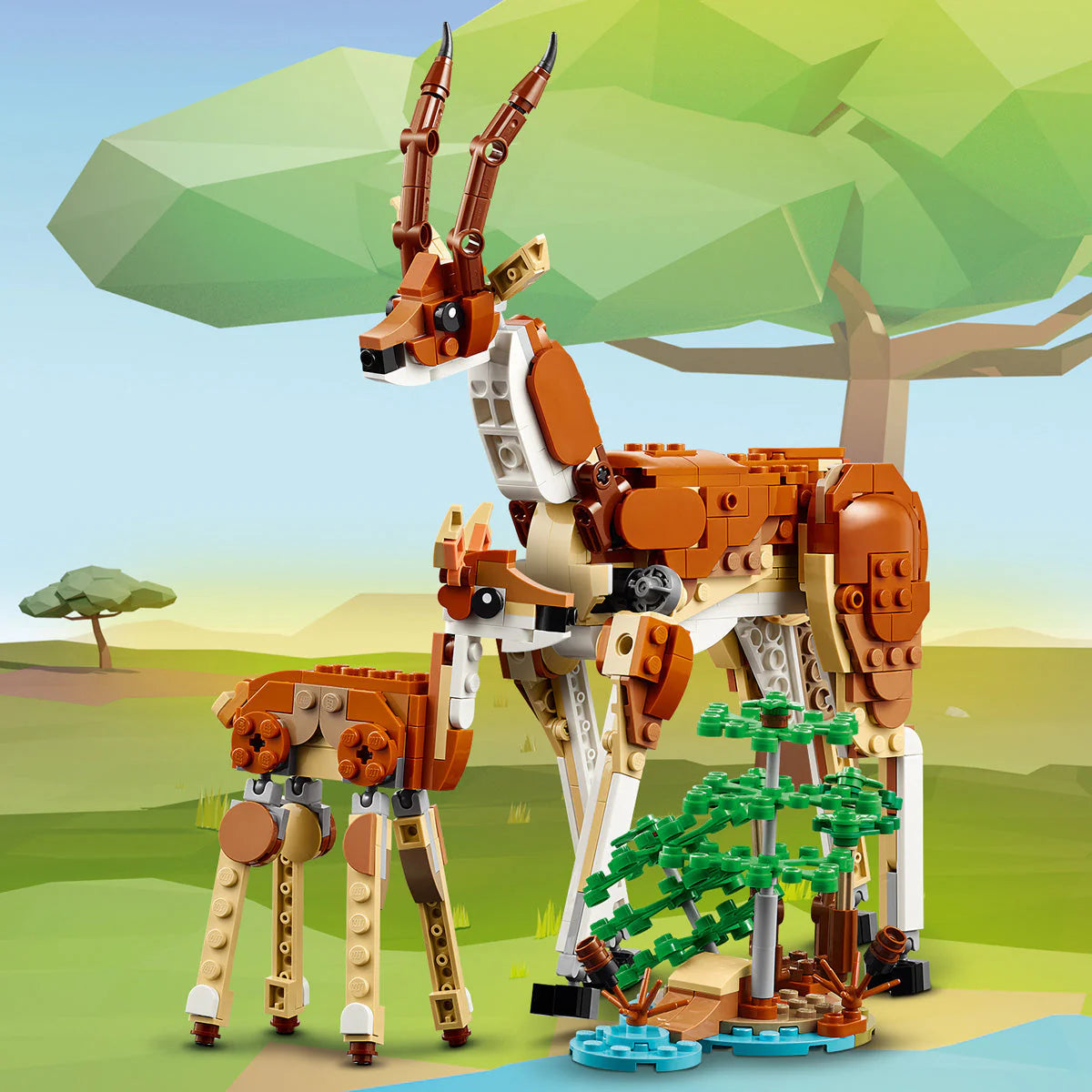 LEGO® Creator 3 în 1 - Safari cu animale sălbatice 31150, 780 de piese