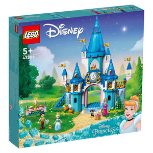 LEGO® Disney - Castelul Cenușăresei și al Prințului Fermecător 43206, 365 de piese