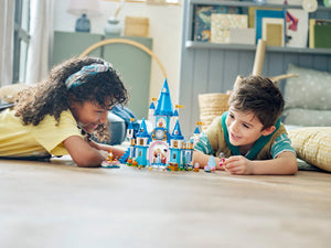 LEGO® Disney - Castelul Cenușăresei și al Prințului Fermecător 43206, 365 de piese