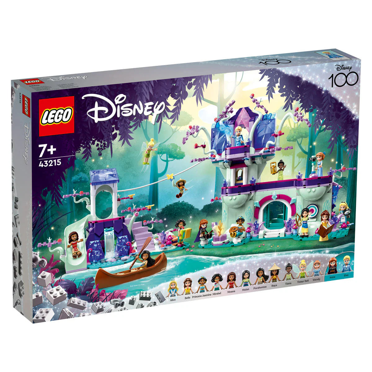 LEGO® Disney Princess - Casa fermecată în copac 43215, 1016 piese
